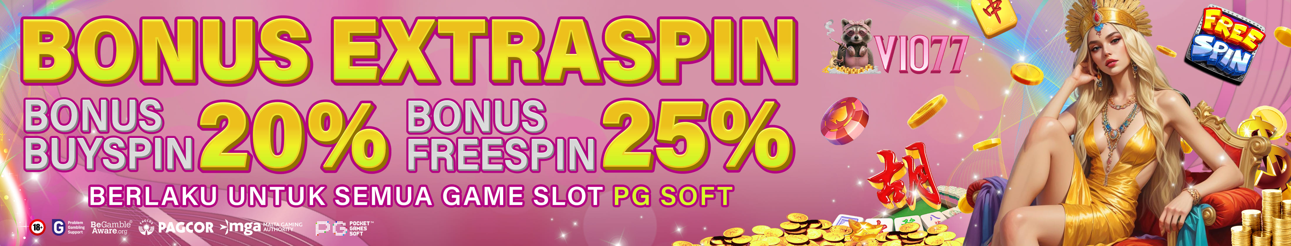 BONUS FREESPIN PGSOFT